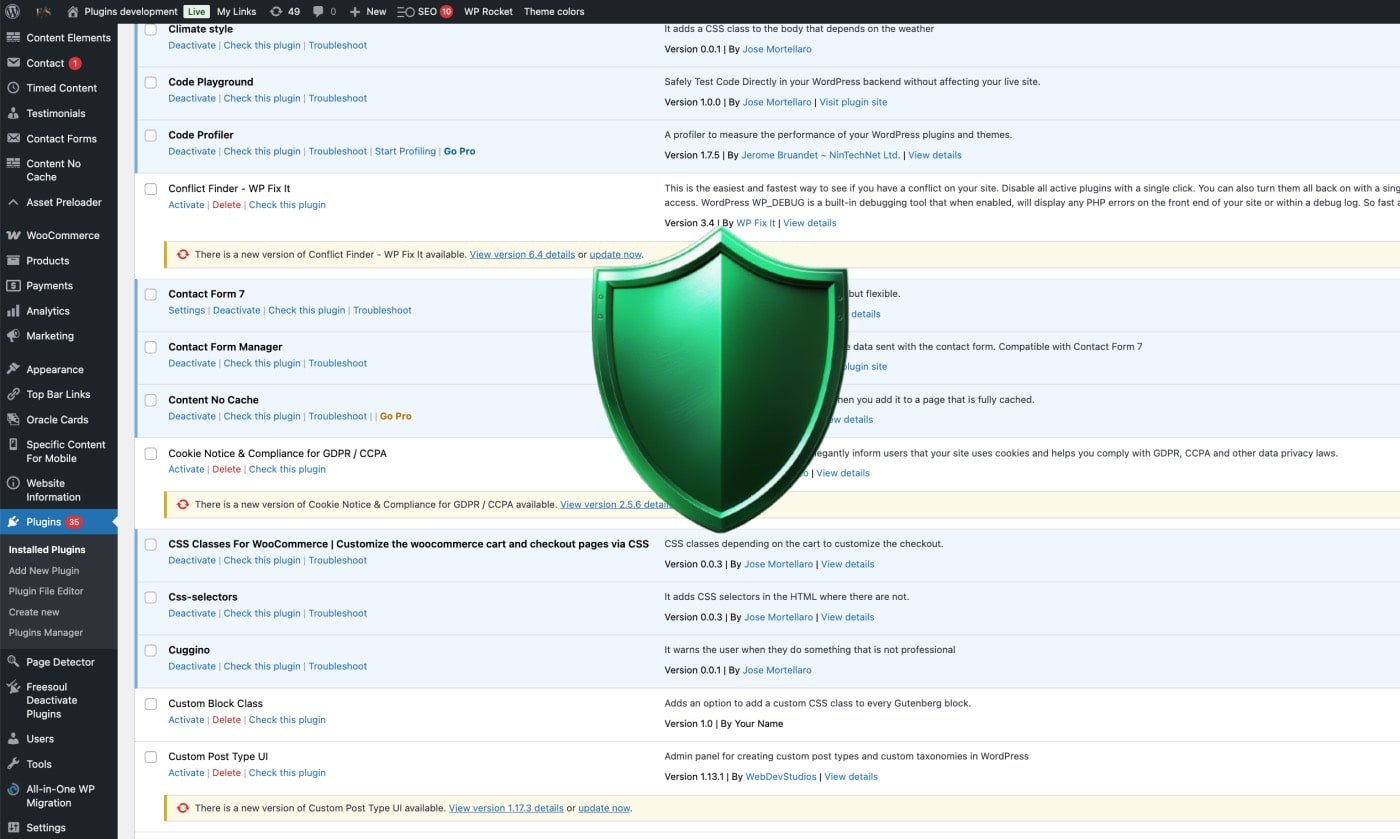 Plugin Update Rescue -- Annual Protection Plan